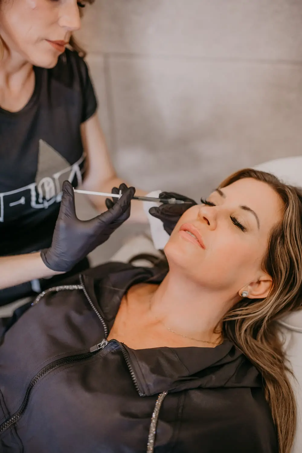 Microneedling with PRP treatment at NFuze Wellness